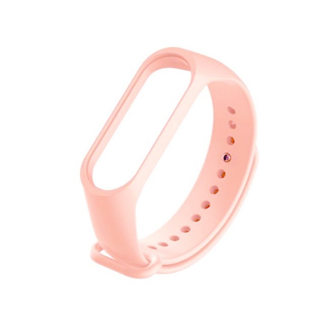 Ремінець Silicone для Xiaomi Mi Band 3/4 (Pink Cloudy)-0