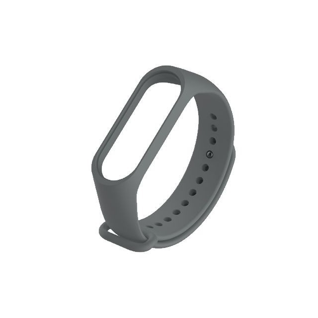 Ремінець Silicone для Xiaomi Mi Band 3/4 (Asphalt)-0