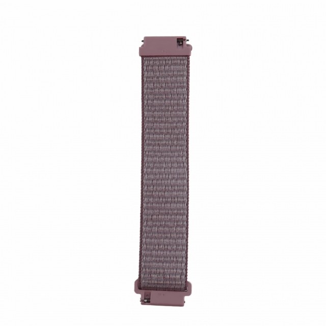 Ремінець Nylon 20mm для Samsung Watch Active/Galaxy S4 42mm/Gear S2/Xiaomi Amazfit Lavender-0