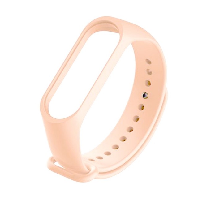 Ремінець Silicone для Xiaomi Mi Band 3/4 (Beige)-0