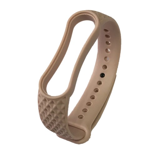 Ремінець Overlap для Xiaomi Mi Band 5 Pink Sand-0