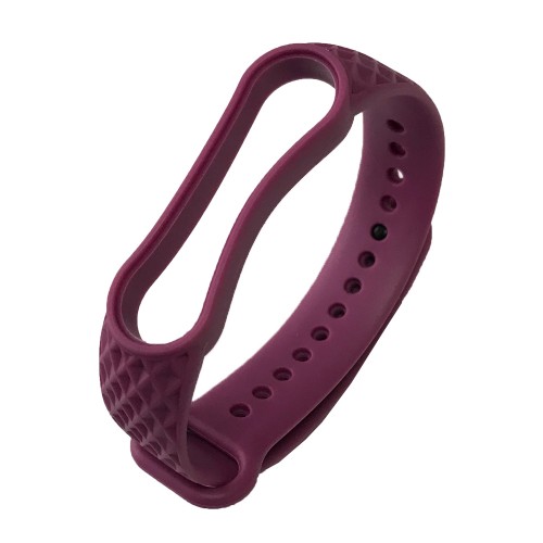 Ремінець Overlap для Xiaomi Mi Band 5 Purple-0