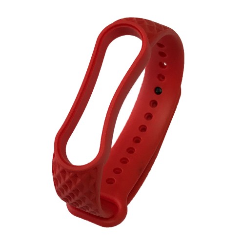 Ремінець Overlap для Xiaomi Mi Band 5 Red-0