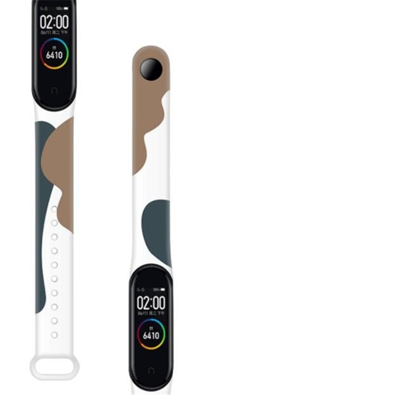 Ремінець для Mi Band 3/4 Multicolor Silicone (01)-0