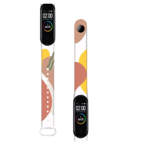 Ремінець для Mi Band 3/4 Multicolor Silicone (07)-0