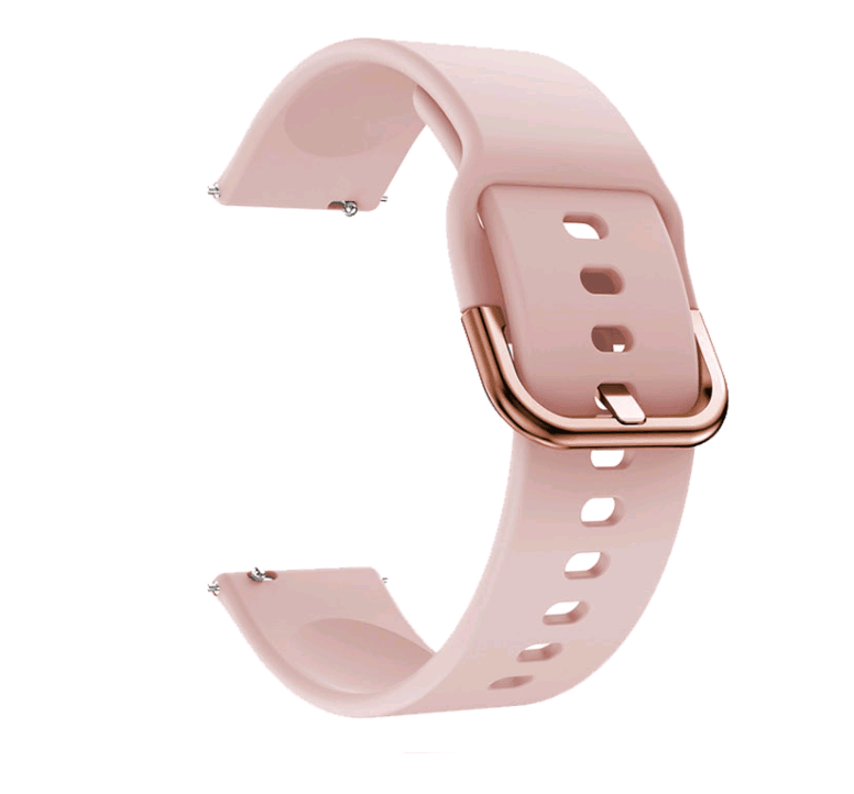 Ремінець Silicon для Samsung Gear S3/S2 22mm (мет. застібка) (Cotton candy)-0