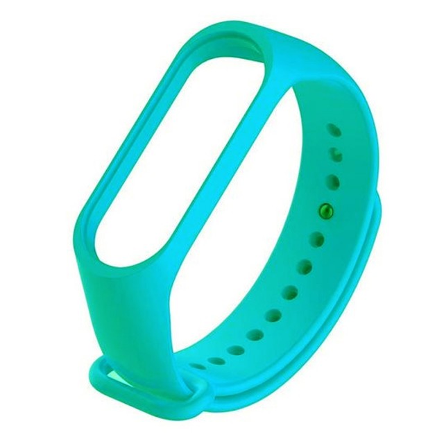 Ремінець Silicone для Mi Band 5/6  (Mint Gum)-0