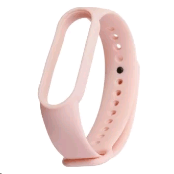 Ремінець Silicone для Xiaomi Mi Band 5/6 (Pink Sand)-0