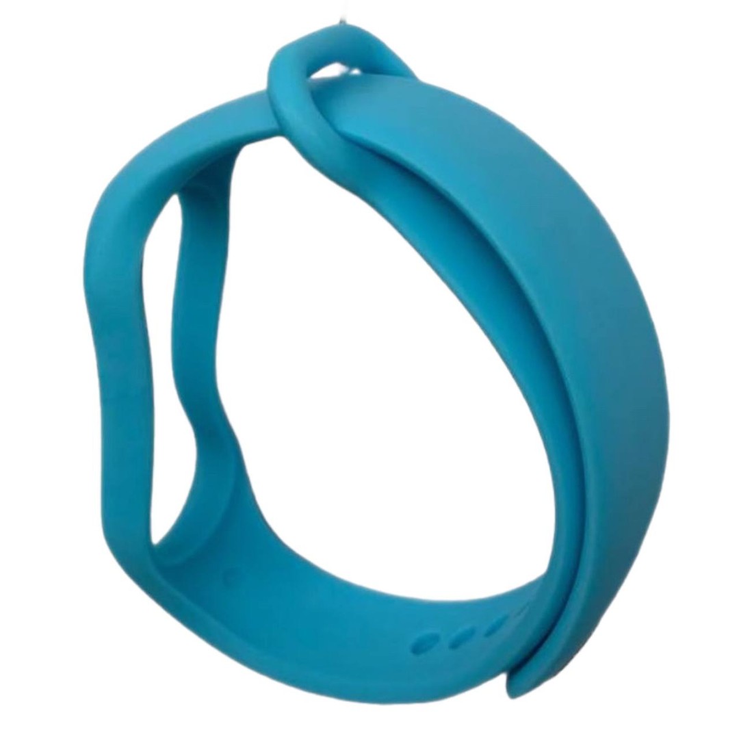 Ремінець Silicone для Mi Band 7/6/5 (Блакитний)-0