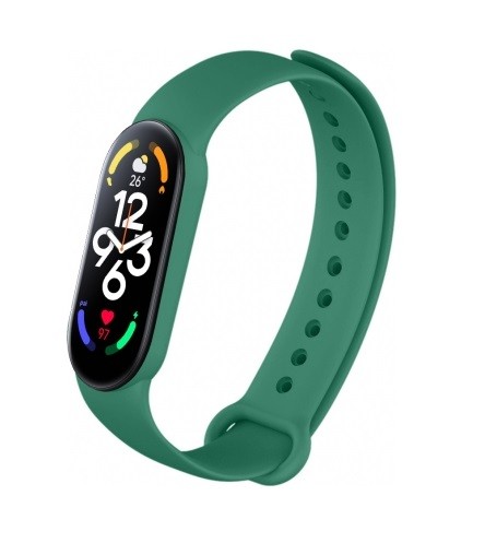 Ремінець Silicone для Mi Band 7 (Хакі світлий)-0