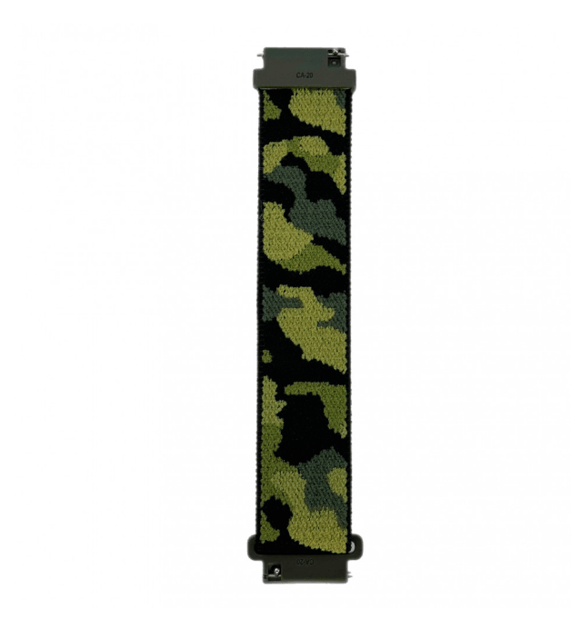 Ремінець Nylon для 22 mm камуфляж (Green)-0
