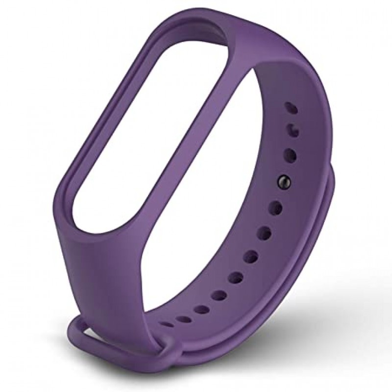 Ремінець Silicone для Mi Band 2 (Plum)-0