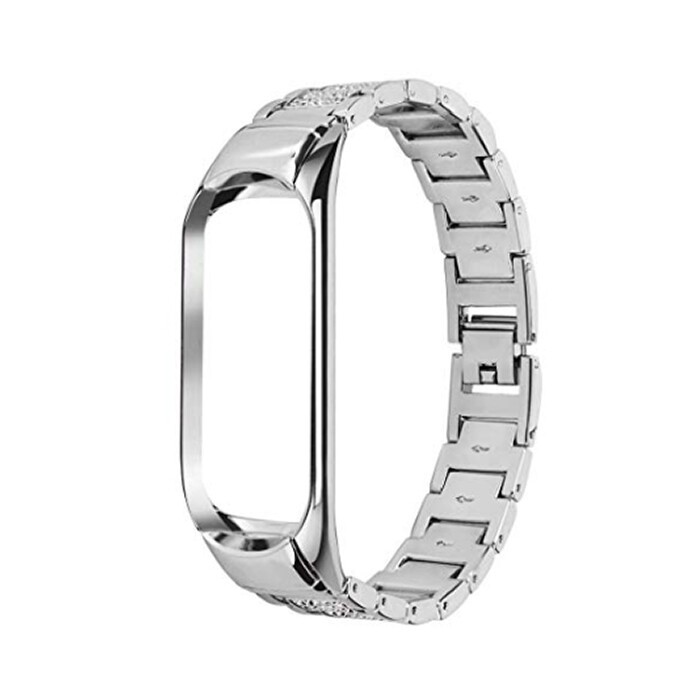 Ремінець Metal Thanos для Mi Band 3/4 срібний-0