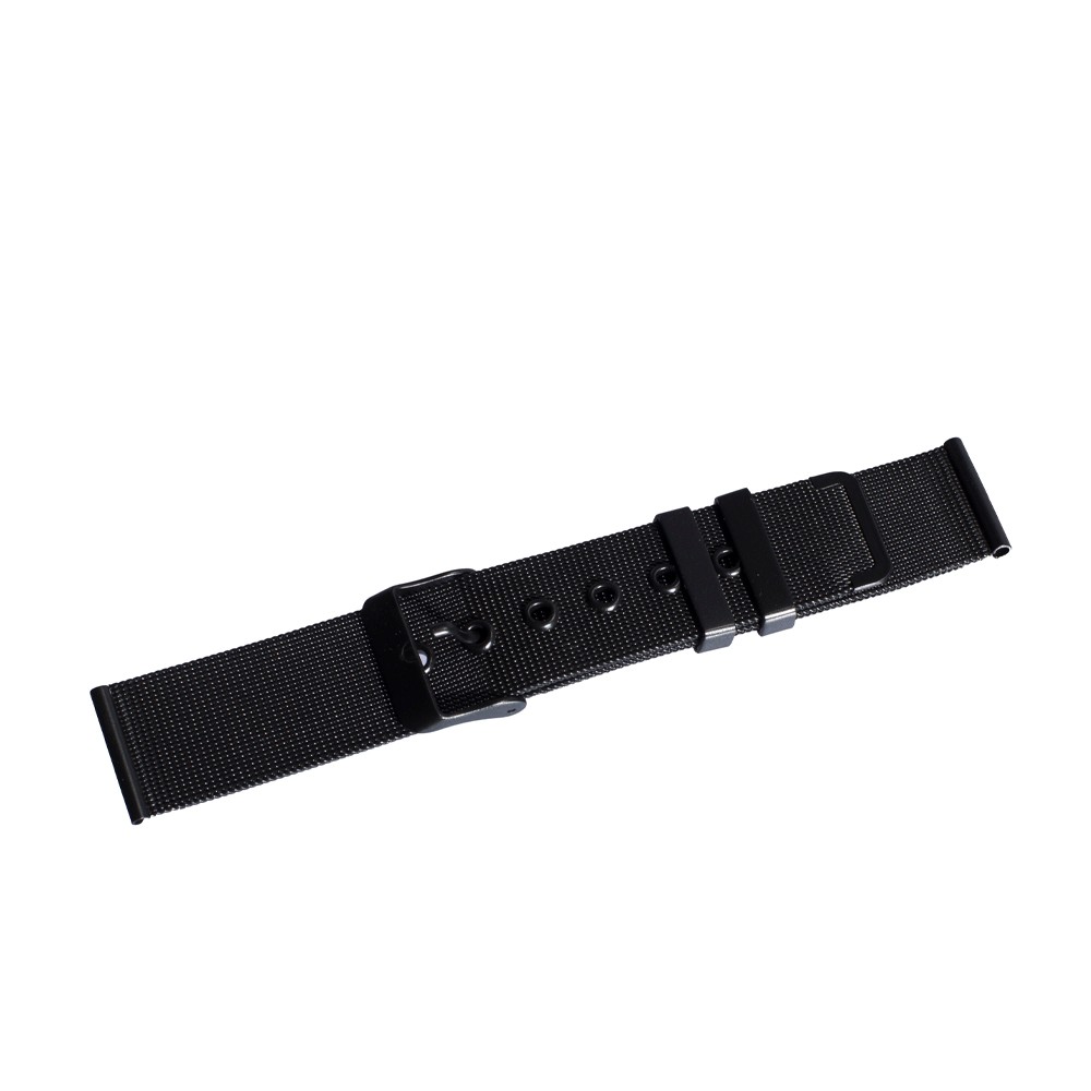 Ремінець Milanese Loop With a Lock Universal 22 mm Black-0