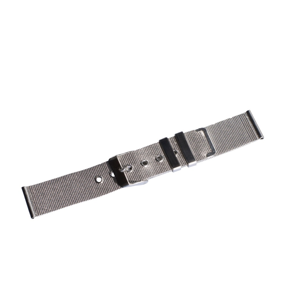 Ремінець Milanese Loop With a Lock Universal 22 mm Silver-0