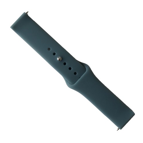 Ремінець універсальний Silicon Stripe 22mm Midnight blue-0