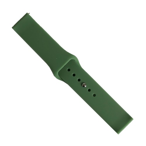 Ремінець універсальний Silicon Stripe 20mm Light green-0