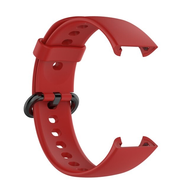 Ремінець Silicone для Xiaomi Mi Watch Lite/Watch 2/Watch 2 Lite (Red)-0