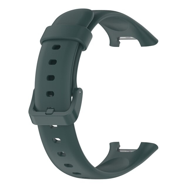 Ремінець Silicone для Xiaomi Mi Smart Band 7 Pro (Dark green)-0