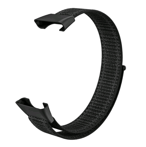 Ремінець NYLON для Xiaomi Mi Smart Band 7 Pro (Black)-0