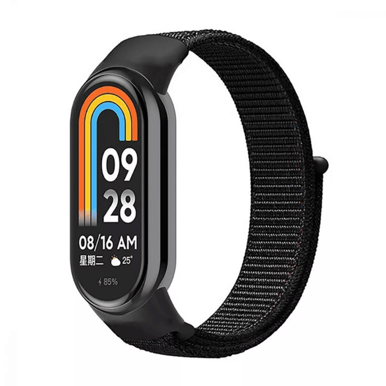 Ремінець Sport Loop Xiaomi Mi Band 8/9/10 (black)-0