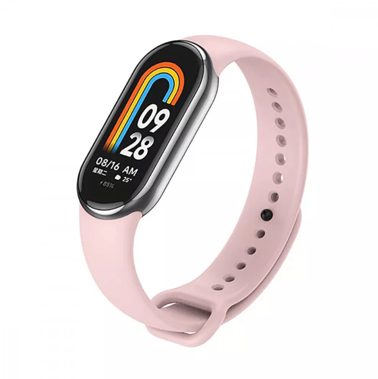 Ремінець Silicone для Mi Band 8  (pink sand)-0