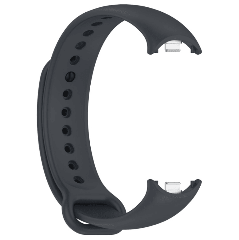 Ремінець Silicone для Mi Band 8/9  (dark gray)-1