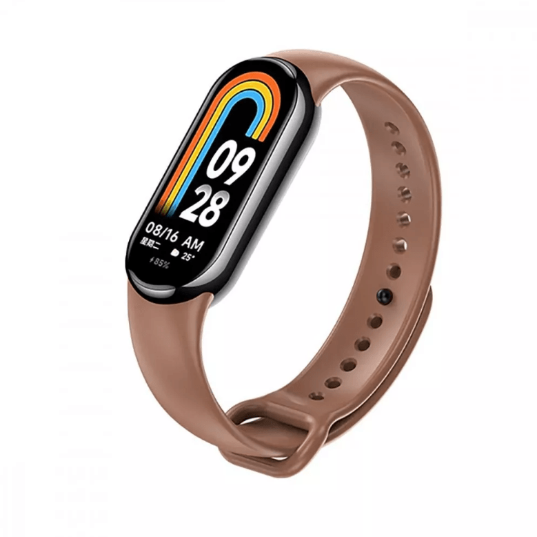 Ремінець Silicone для Mi Band 8/9  (brown)-0