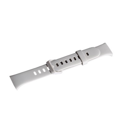 Ремінець Silicone для Xiaomi Mi Smart Band 7 Pro (Light grey)-0
