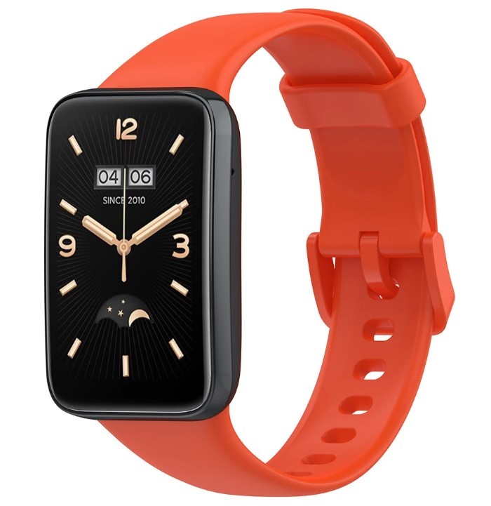 Ремінець Silicone для Xiaomi Mi Smart Band 7 Pro (Red)-1