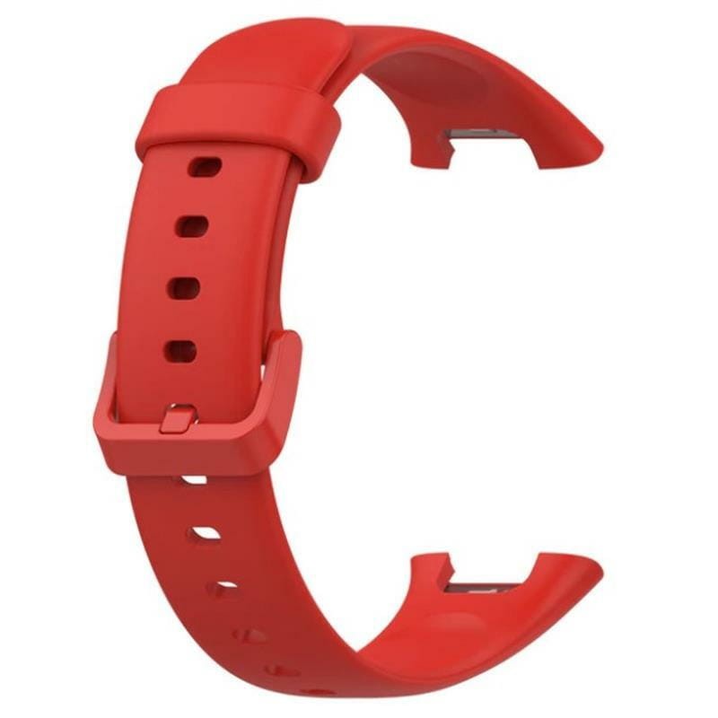 Ремінець Silicone для Xiaomi Mi Smart Band 7 Pro (Red)-0