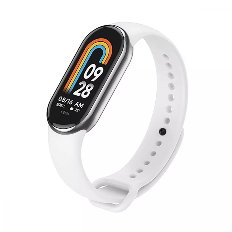 Ремінець Silicone для Mi Band 8 / 9 /10 (white)-0