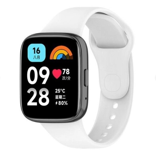 Ремінець Xiaomi Redmi Watch 3 Active / 3 Lite 22mm (Білий)-0