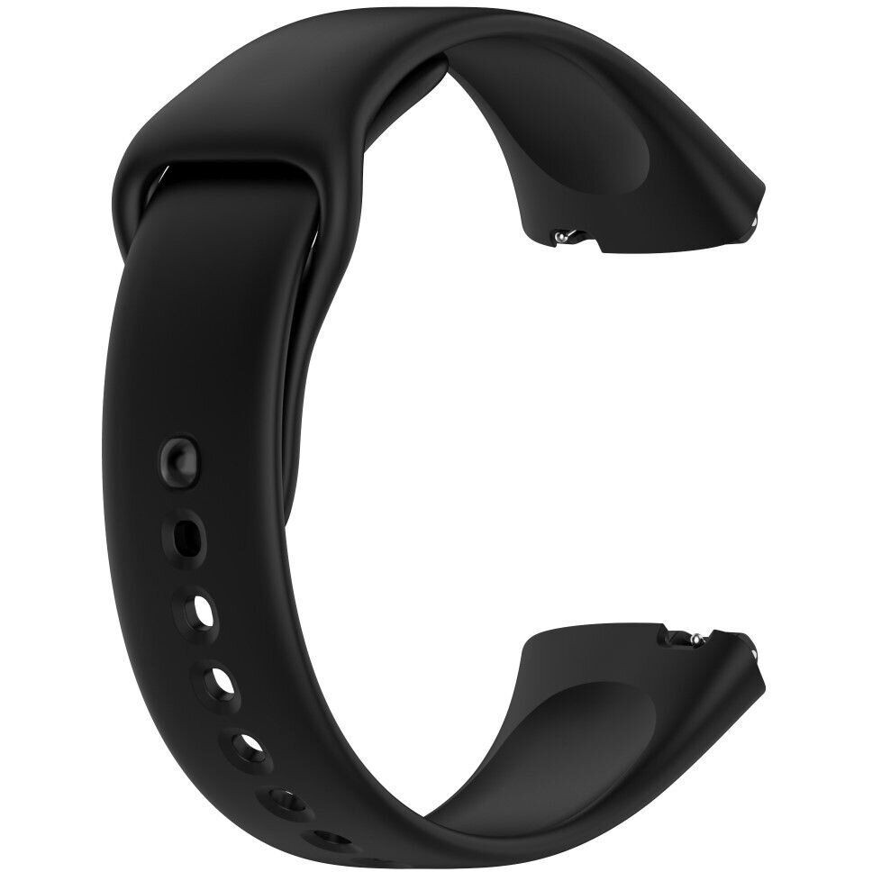 Ремінець Xiaomi Redmi Watch 3 Active / 3 Lite 22mm (Чорний)-3