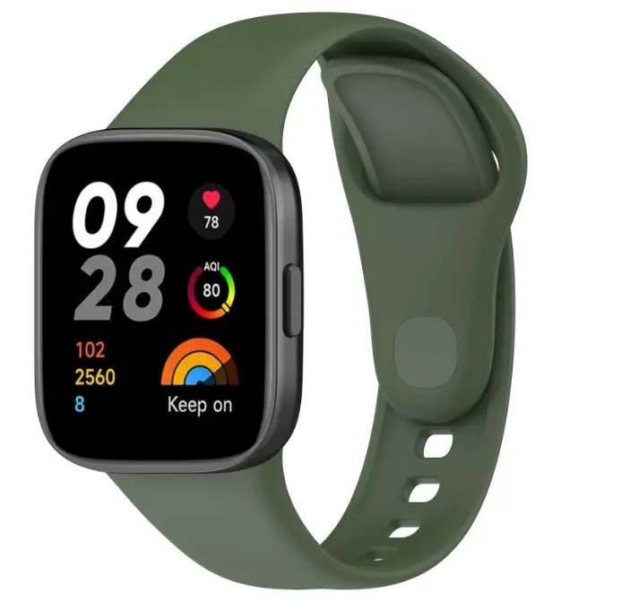 Ремінець Xiaomi Redmi Watch 3 Active / 3 Lite 22mm (Хакі)-0