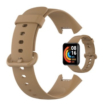 Ремінець Silicone для Xiaomi Mi Watch Lite/Watch 2/Watch 2 Lite (Stone)-0