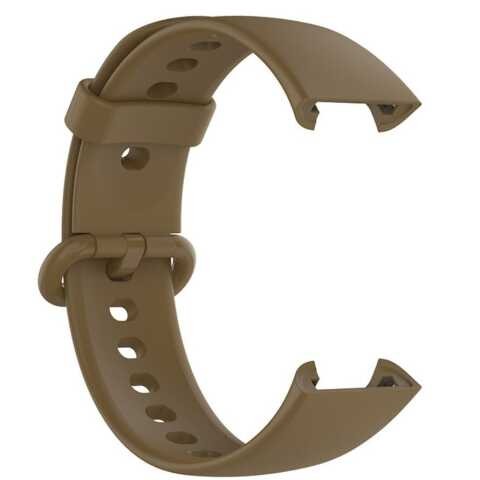Ремінець Silicone для Xiaomi Mi Watch Lite/Watch 2/Watch 2 Lite (Coffee)-0