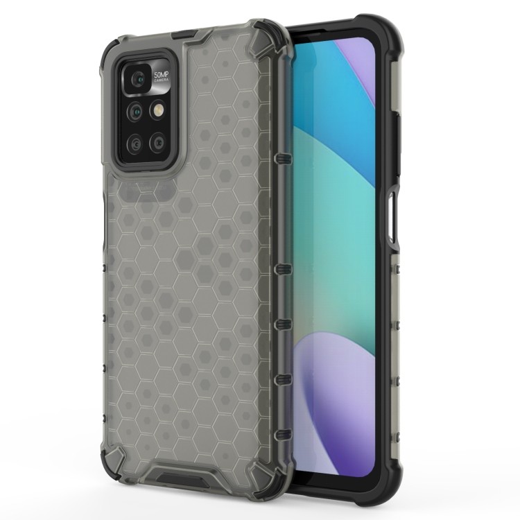 Накладка Honeycomb для Xiaomi Redmi 10/Redmi 10 2022 чорна-0