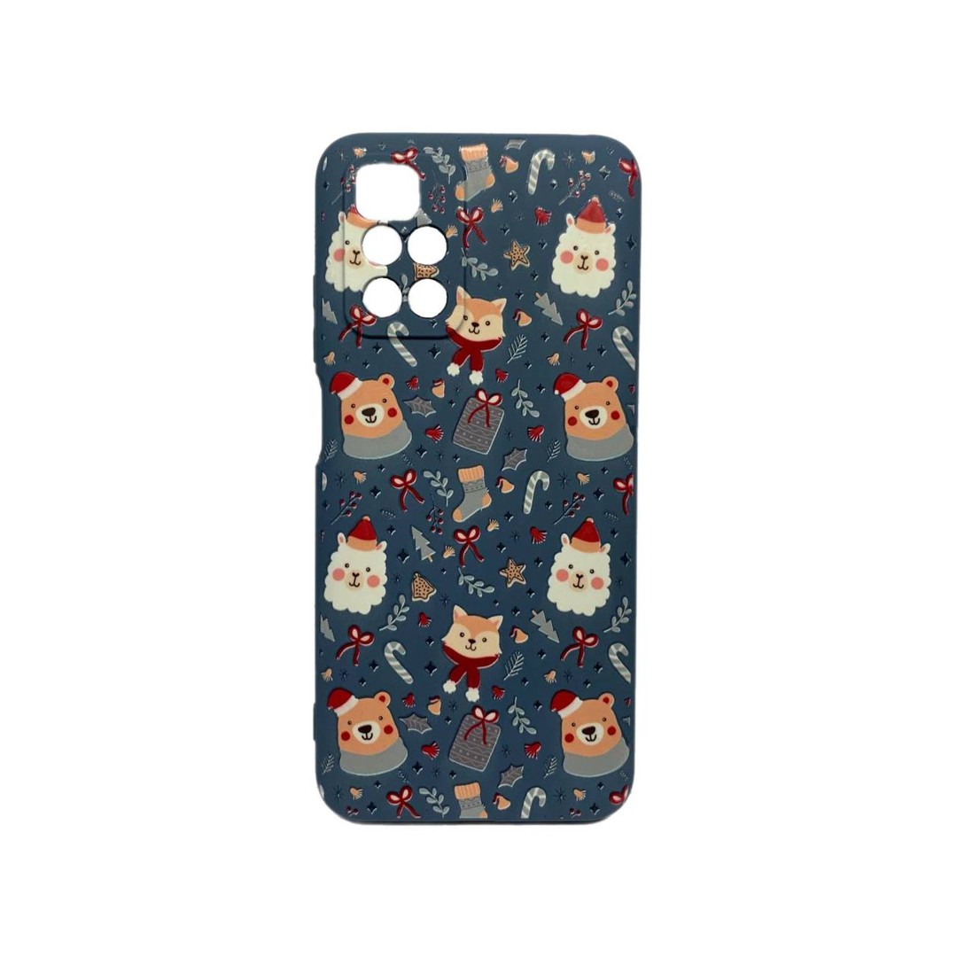 WAVE Christmas Holiday для Xiaomi Redmi 10 (christmas animals)-0