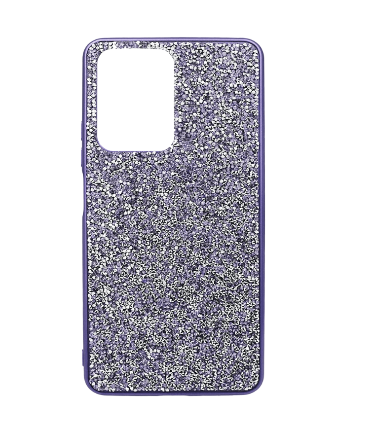 Накладка Grainy Diamonds для Xiaomi Redmi 10/Redmi 10 2022 фіолетова-0