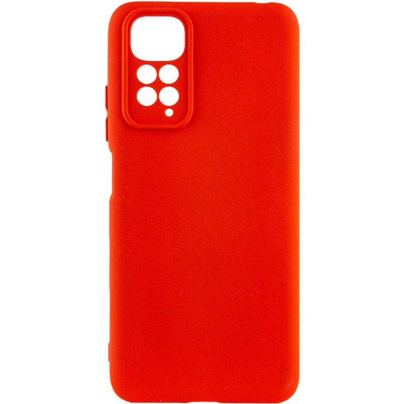 Silicone Cover Full Camera (AA) для Xiaomi Redmi 10/Redmi 10 2022 (Red)-0