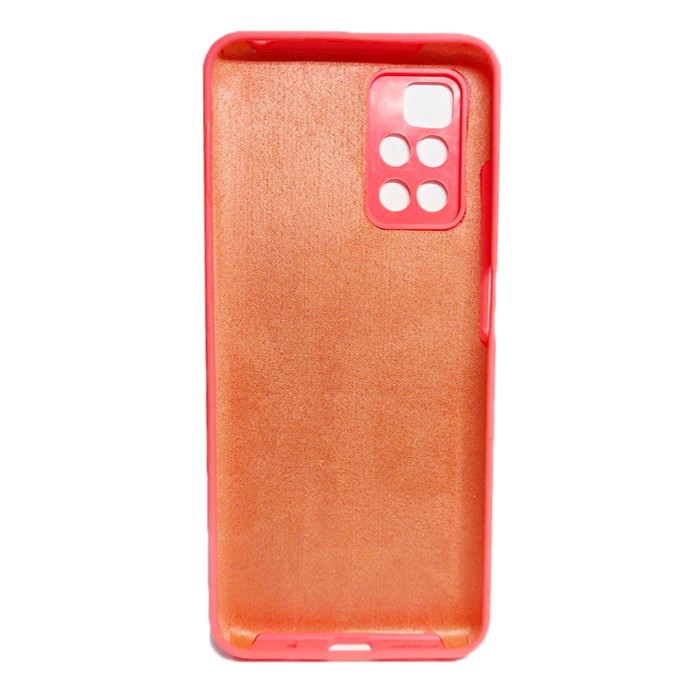 Silicone Cover Full Camera (AA) для Xiaomi Redmi 10/Redmi 10 2022 (Peach)-1