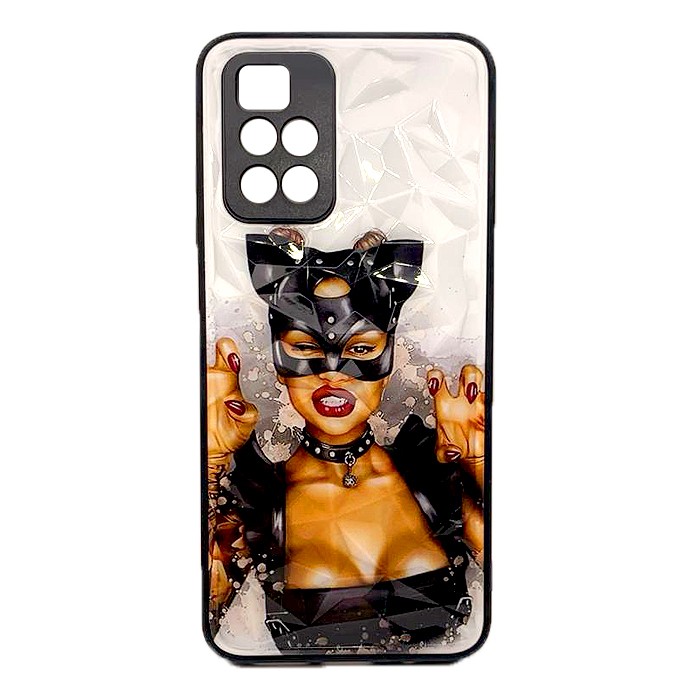 Накладка Ladies для Xiaomi Redmi 10/10 2022 Жінка-кішка-0