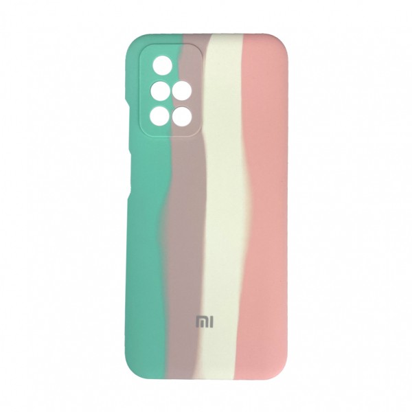 Rainbow Silicone Case для Xiaomi Redmi 10/10 2022 (Candy)-0