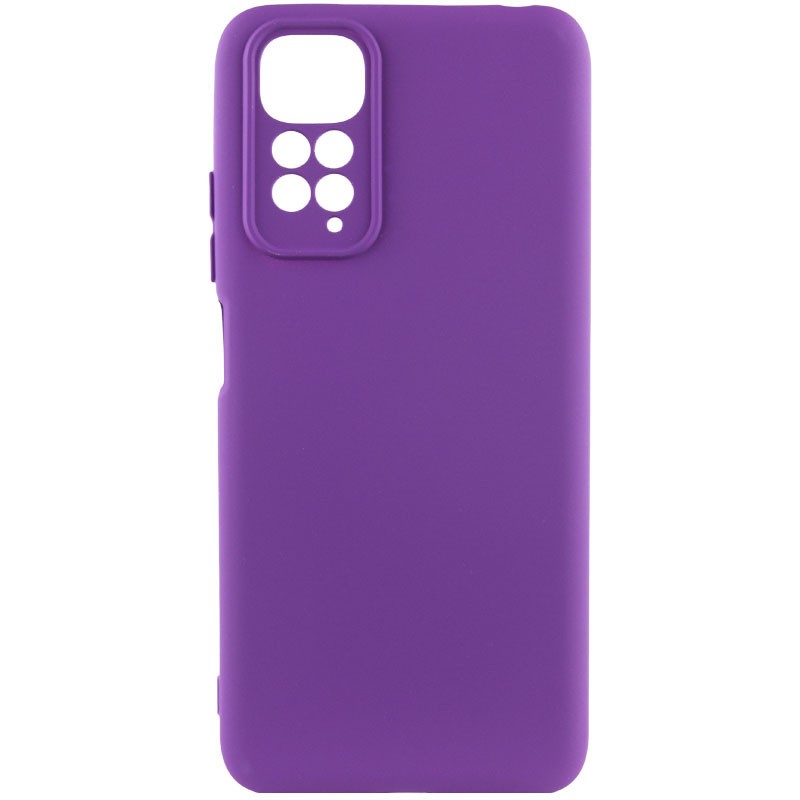 Silicone Cover Full Camera (AA) для Xiaomi Redmi 10/Redmi 10 2022 (Purple)-0