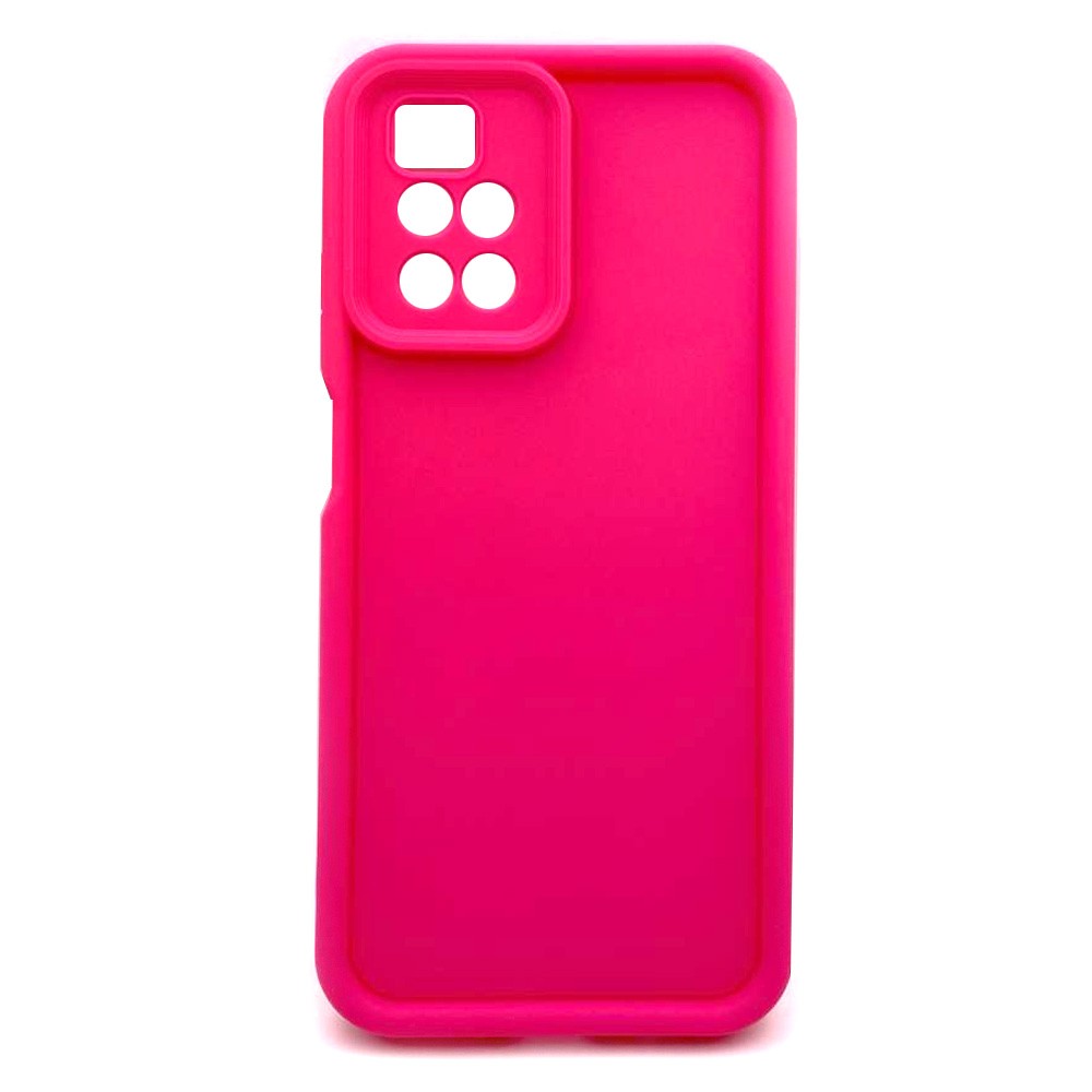 Накладка Luxury Candy для Xiaomi Redmi 10 (Barbie pink)-0
