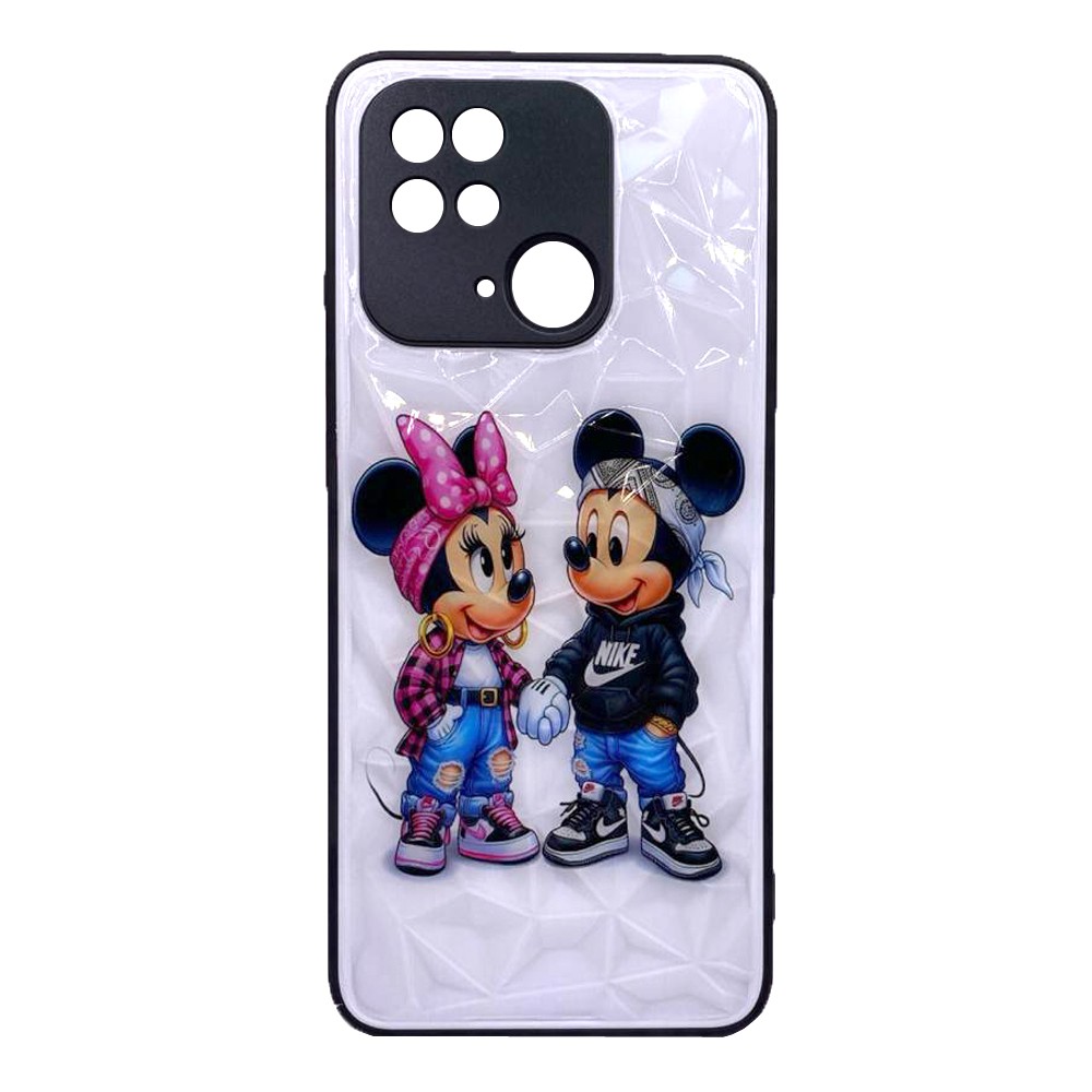 Накладка Ladies Camera для Xiaomi Redmi 10C Міккі і Мінні-0