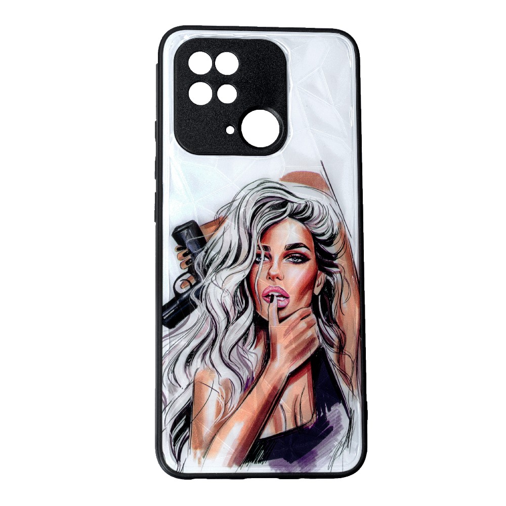 Накладка Ladies Camera для Xiaomi Redmi 10C/Poco C40 Спецагент-0