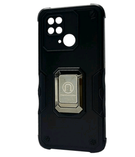 Накладка ANTIBROKEN для Xiaomi Redmi 10C (Чорна)-0