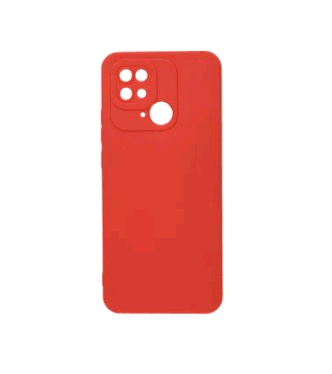 Silicone Cover Full Camera without Logo (A) для Xiaomi Redmi 10C Red-0
